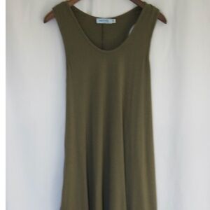 Olive Green Vermilli Hawaii Dress